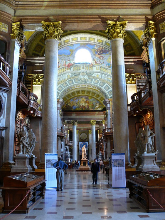 Prunksaal Österr. Nationalbibliothek / Quelle: eigene