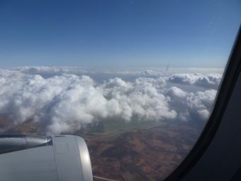 Überflug Spanien / Quelle: eigene