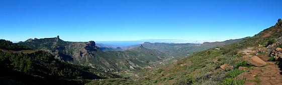 Panorama beim Cruz de Tejeda / Quelle: eigene