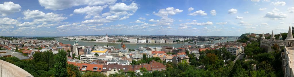 Budapest (Aussicht von der Fischer-Bastei)
