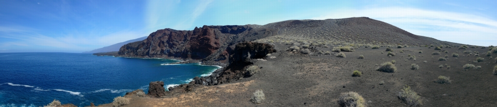 El Hierro - Panorama westlich von La Restinga