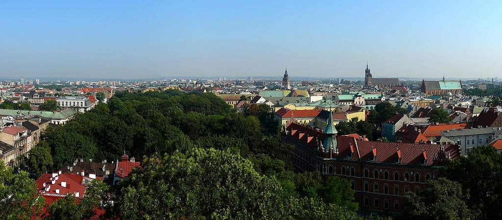 Krakau - Panorama 6 (Blick über Krakau)