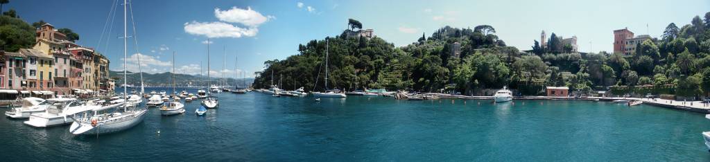 Panorama Portofino (Ligurien)