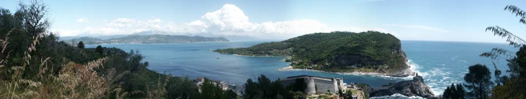 Panorama Portovenere (Ligurien)