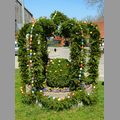 Osterbrunnen in Franken